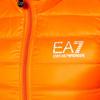 Emporio Armani Stand Collar Solid Color Logo Print Down Vest Men Vest Orange 8NPQ01-PN29Z-1656