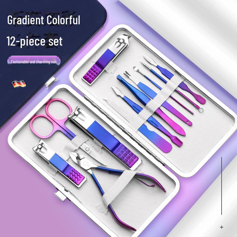 

«Набор из 15 разноцветных кусачек для ногтей из нержавеющей стали — хорошее качество»