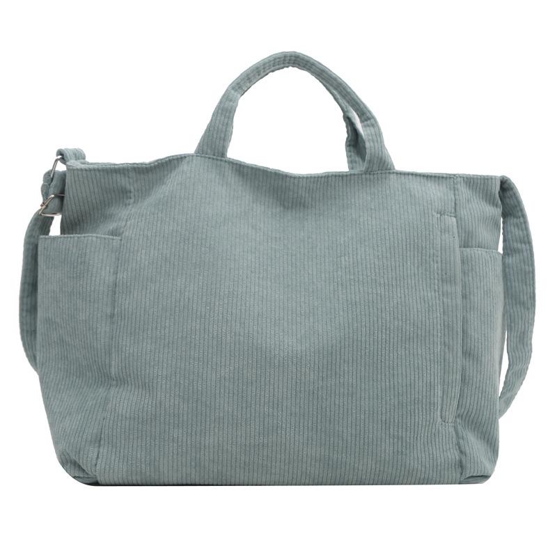 Mode Koreanische Version von Lässig Einfach Ins Große Kapazität Umhängetasche Pendeln Retro Textur Neue Handtasche