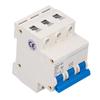 Circuit Breaker Overload Protector 3 Pole 10A Miniature DIN Rail Mount Circuit Breaker 400V