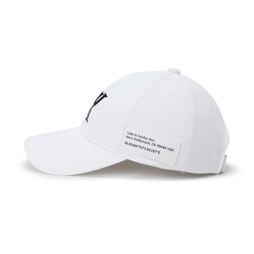ANEW GOLF Uni Essential Cotton Cap_Wh
