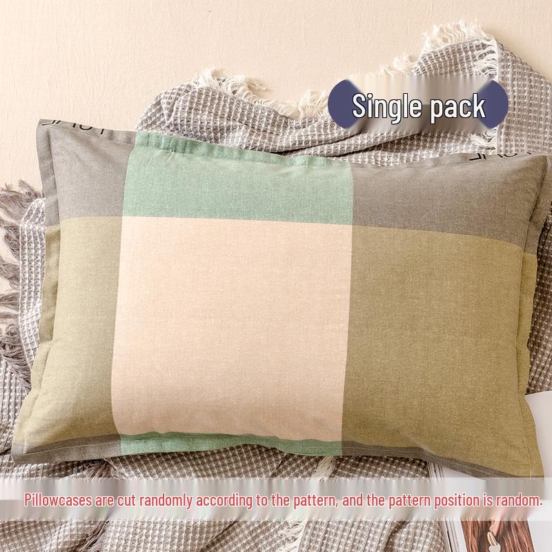 2024 Neues Kissenbezug-Set aus reiner Baumwolle - 100% Baumwolle, 2er-Set, Größe 40x60 oder 48x74cm Kissenbezüge