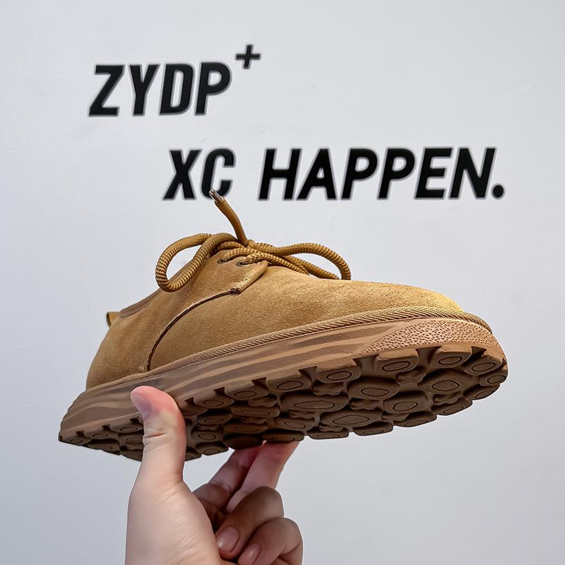 Fashion Mens Winter Snow Boots Suede Leather Shoes Sports Super Warm Men's Boots Outdoor Men's Hiking Boots Work Travel Shoes Size 38-44