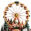 Merry Christmas 2D Acrylic Ferris Wheel Santa Claus Desktop Decoration Home Ornaments Holiday Gift 2025 Xmas Navidad Party