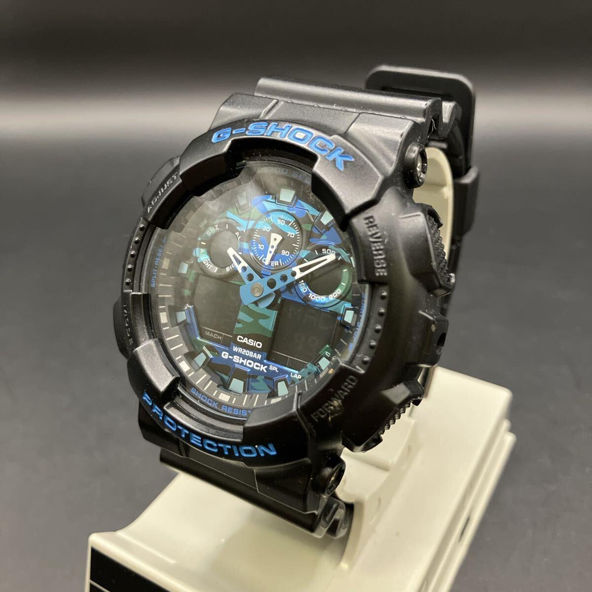 Used Immediate decision CASIO Casio G-SHOCK watch GA-100CB
