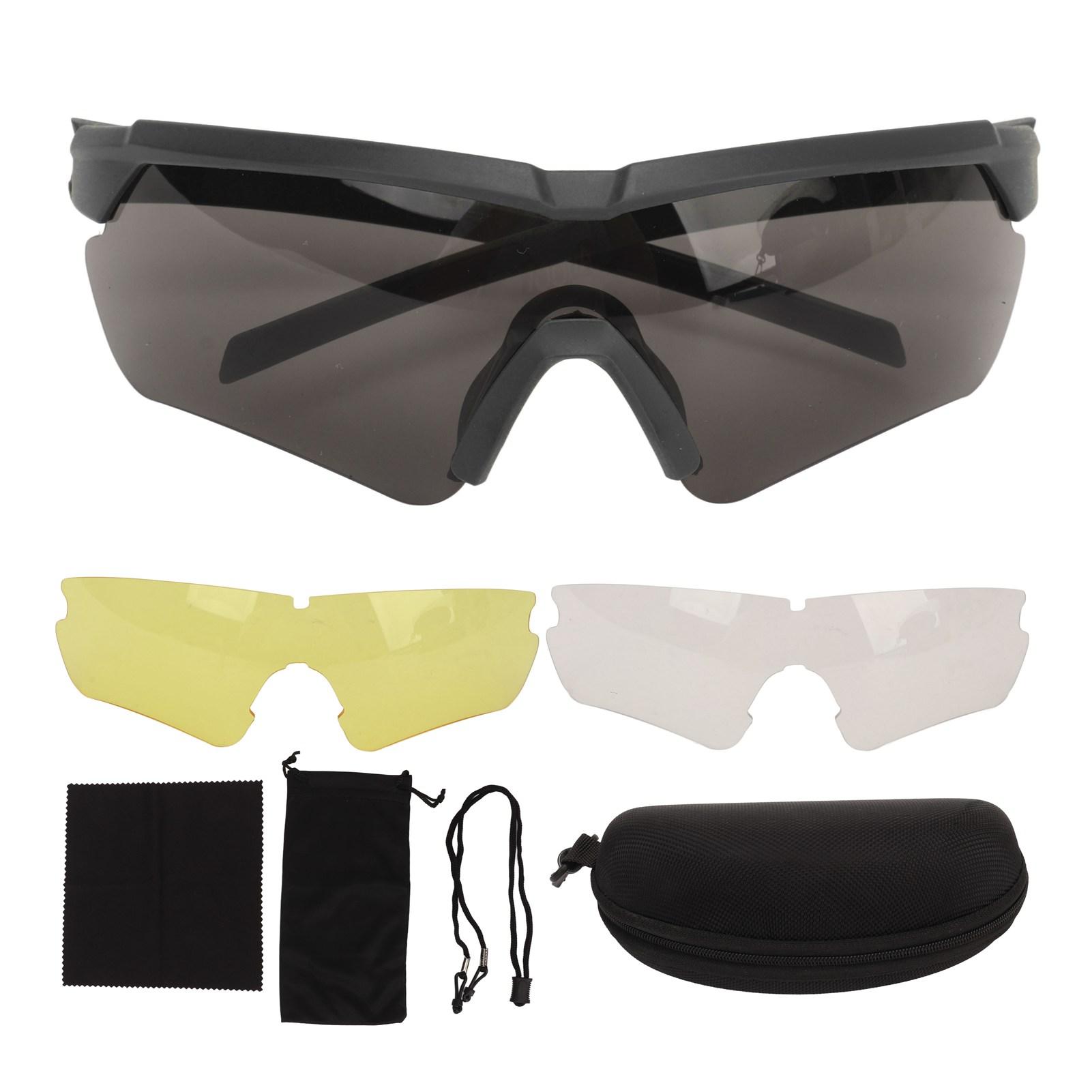 Sports Goggles Outdoor Sports Impact Resistant UV Protective Goggles for Skiing Riding Climbing