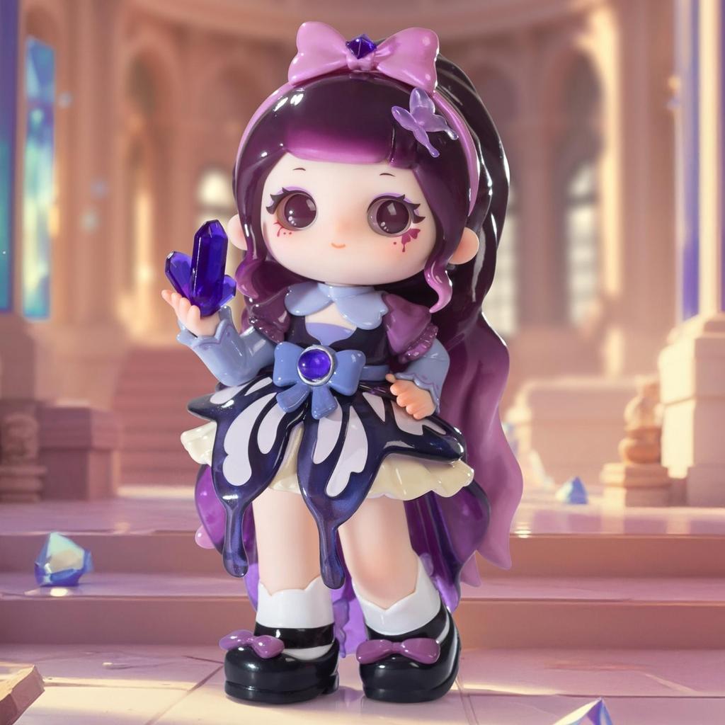 Jucarie surpriza de colectie, Figurina, Blind Box, Ziyuli - Dazzling Gem