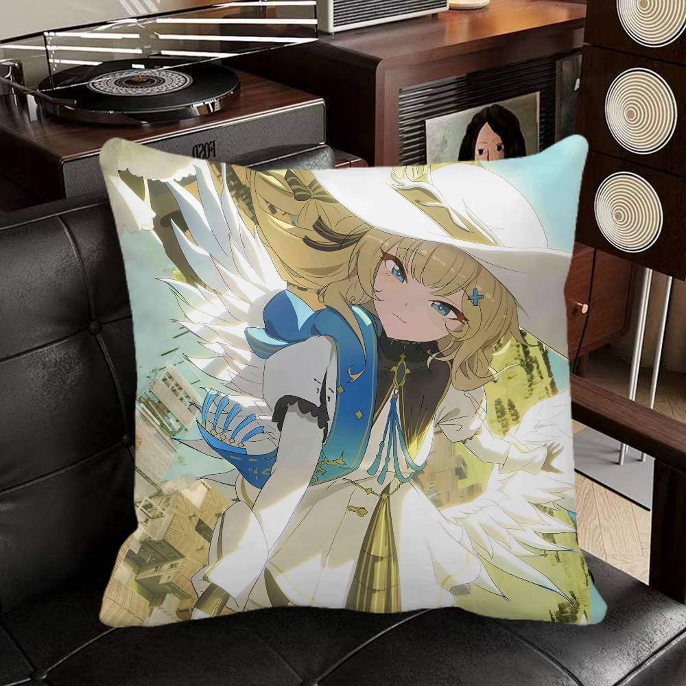 Phoebe Wuthering Waves Game Pillow Case Square Pillow Bedroom Sofa Leisure Comfort Cushion Car Home Decoration