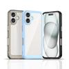 For Iphone 16 Case For Iphone 16 14 13 12 11 Pro Max Cover Fundas Coque Hard Clear Translucent Soft Edge Phone Case Iphone 16