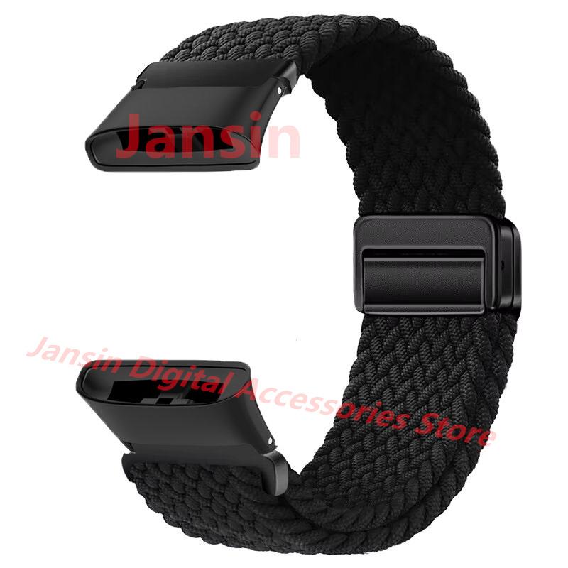 Correa de Nailon Para Redmi Watch 3 Correa Tejida Bucle Pulsera Magnética Para Xiaomi Redmi Watch 3 Correa Deportiva Reemplazable