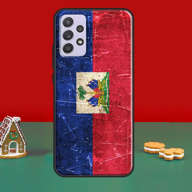 

Чехол для телефона с флагом Гаити для Samsung A12 A22 A32 A42 A52 A72 A21S A52S A20e A31 A51 A71 A50 A70 Samsung A72