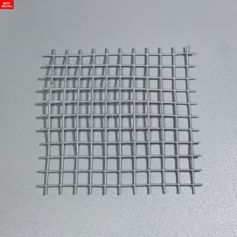 

Нетоксичные 5 шт./лот Moc Кирпичи DIY Черная Мягкая Охотничья Инструментальная Сеть 10x10 Ячеек Ловушка Резиновая Сетка Образовательные Строительные Блоки Фигурка Подарки для Детей