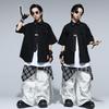 Trendy Kids' Hip Hop Shirt Set - Street Dance Performance Outfit