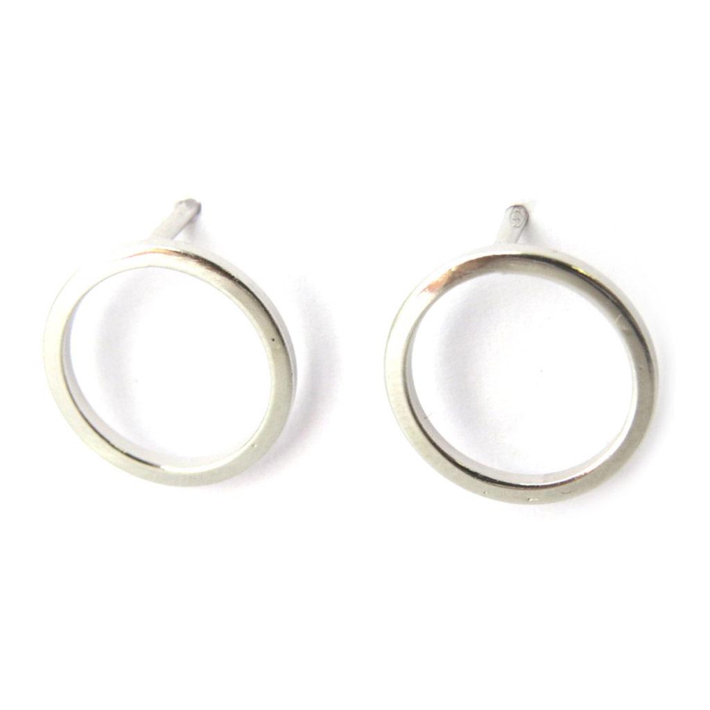 Les Trésors De Lily [M7625] - Silver 'Choréographie' Silver Earrings (rhodium-plated) - 11 Mm