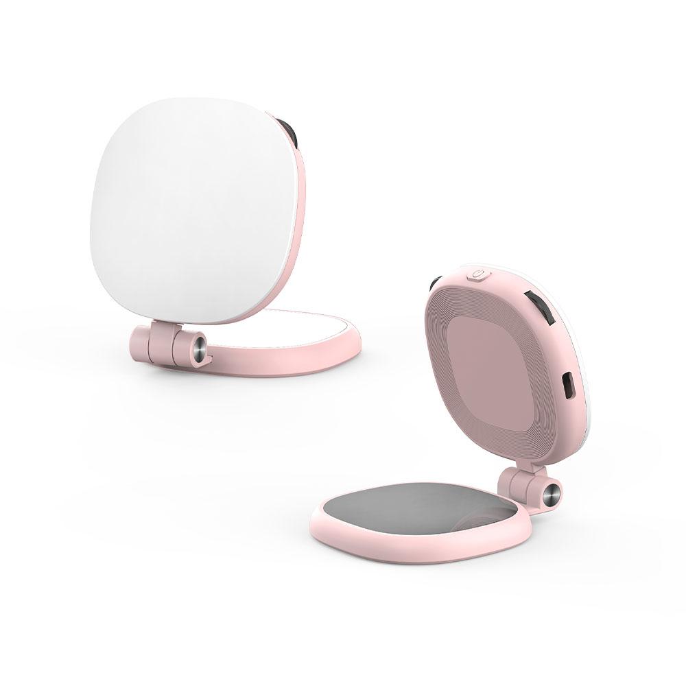 F-680 Portable LED Pocket Light for Outdoor Photography 360-Degree Rotating Foldable Magnetic Mobile Light Photographic Lighting