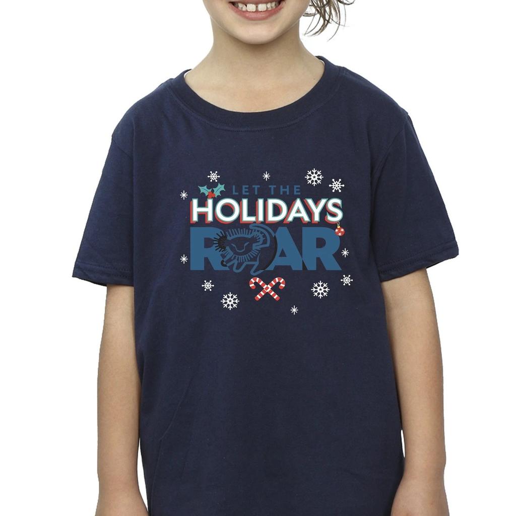 The Lion King Girls Holidays Roar Cotton T-Shirt