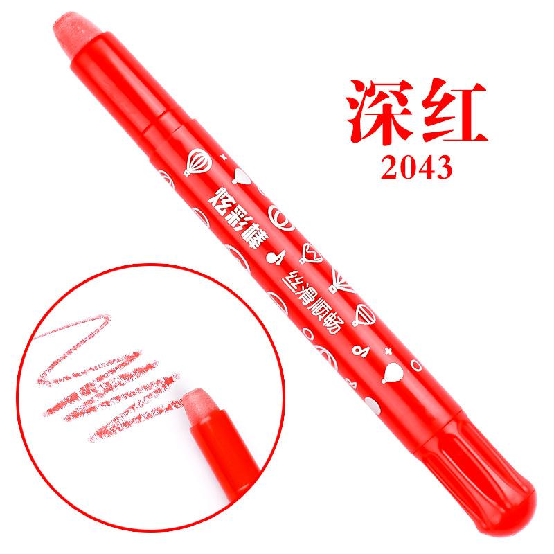 

Водорастворимый шелковистый цветной стик, монохромный вращающийся карандаш, масляная пастель для студии, комплементарный цвет, стик для объемной живописи No. 24 dark red