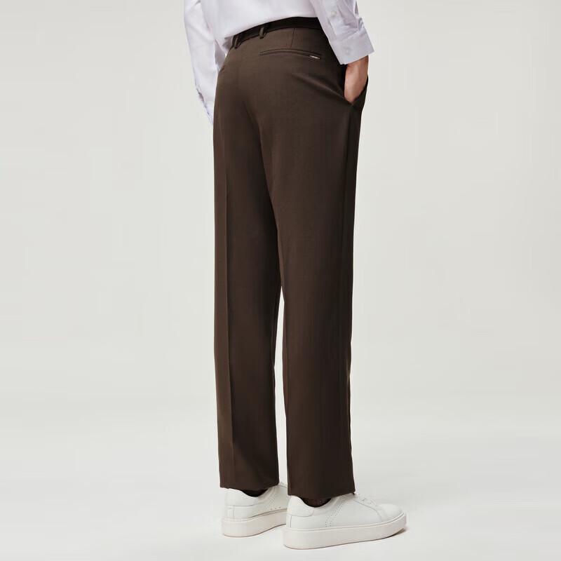 JOEONE Men's Easy-Care Straight-Leg Dress Pants