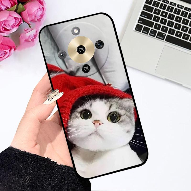 Etui do Honor X9d X70 Case MTN-NX1 Miękki Silikon TPU Pokrowiec na Telefon do Honor Magic8 Lite Coque Shockproof Shell Funda Bumper Magic8Lite