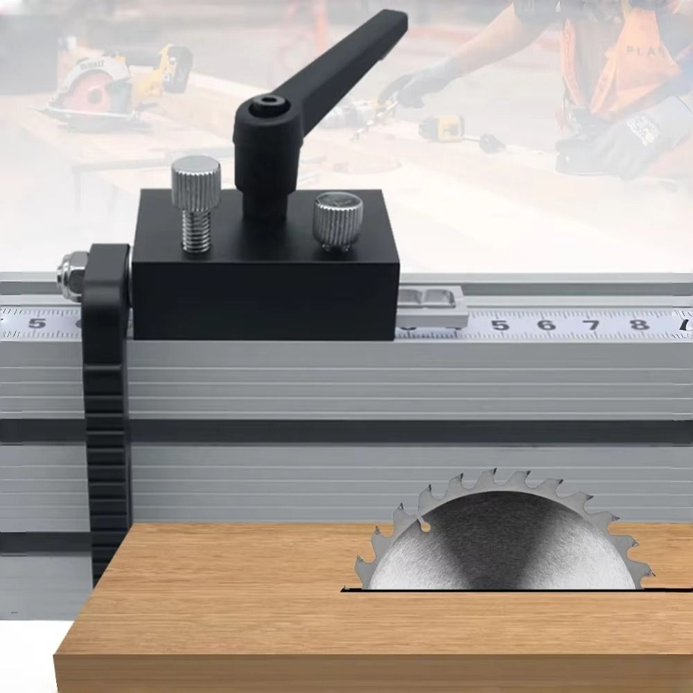 Type 75 Stop Fence Aluminum Zinc Zinc Alloy Miter Track Stop Woodworking Limiter Standard T-track