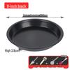 Pizza & Cake Pan Set: 6/7/8/9/10-Inch Oven-Safe Baking Molds for Home Use