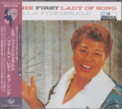 CD ELLA FITZGERALD - The First Lady Of Song MVCJ19221 Decca 1999 Japan Jazz Used