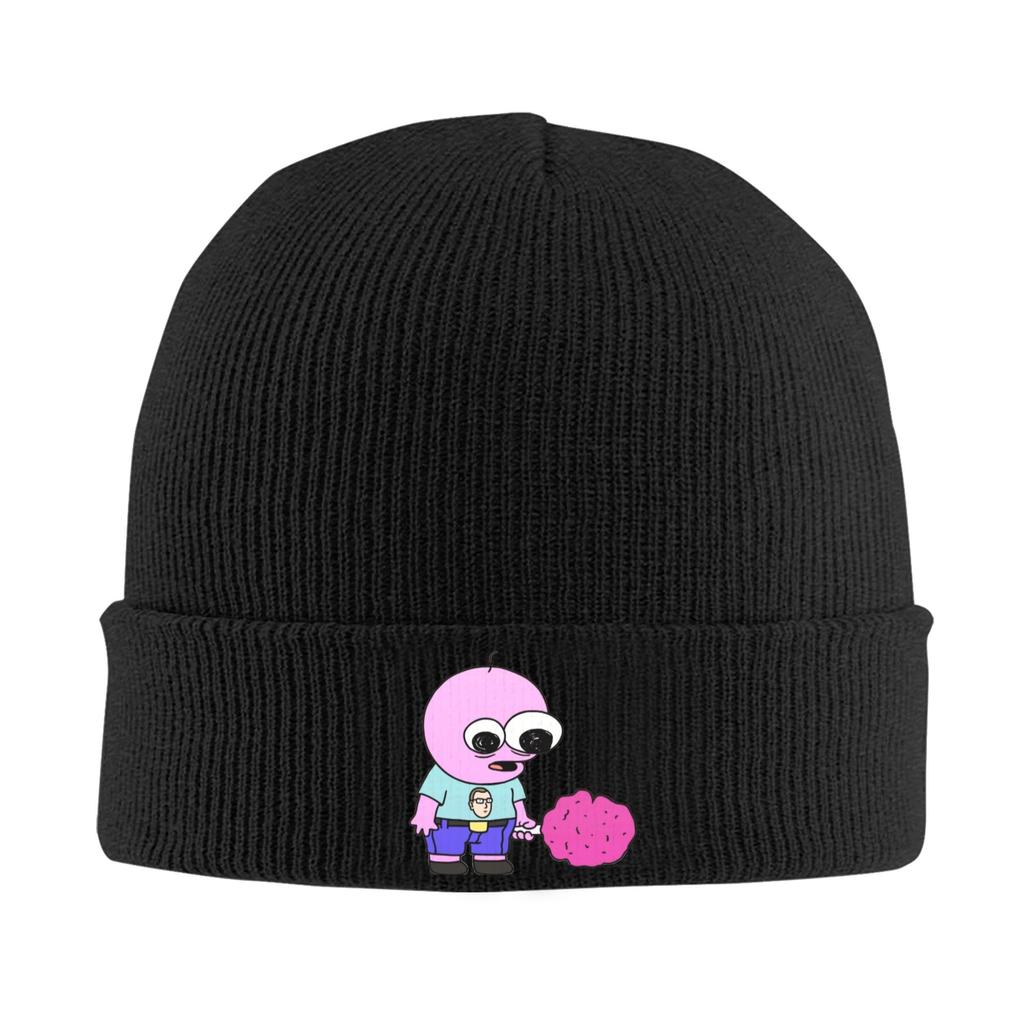 Pim Reaches Depression Smiling Friends Beanie Hats Bonnet Hats Adult Fashion Outdoor Sport Knit Hat Spring Design Elastic Caps