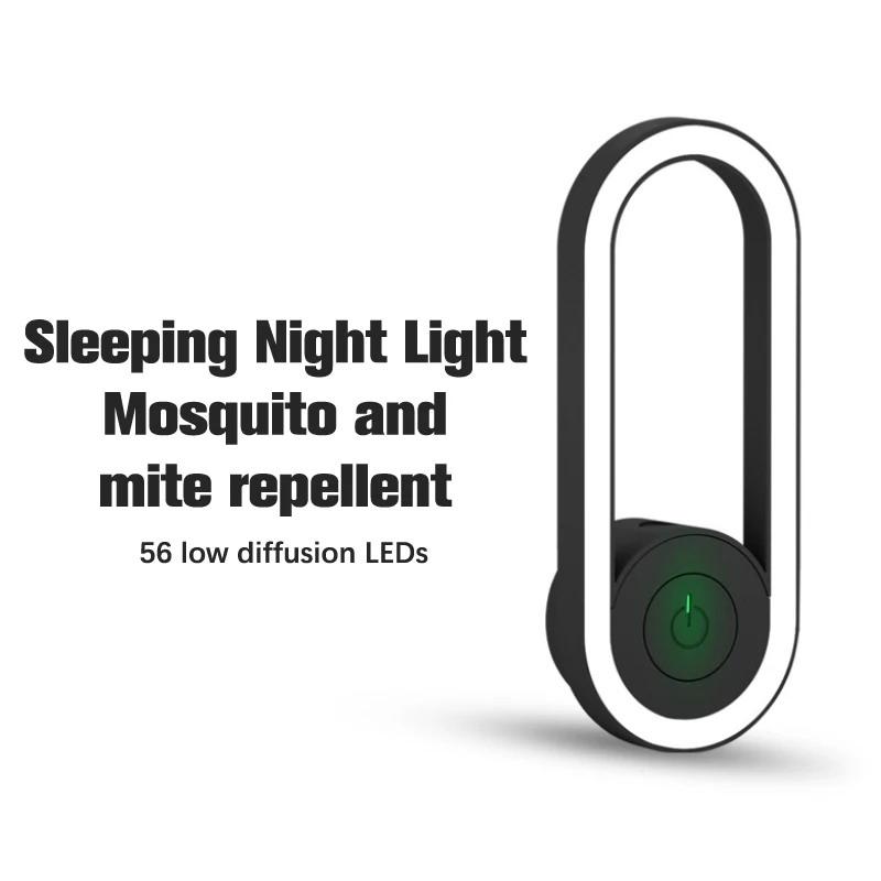 Ultrasonic Mosquitoes Repeller Led Night Light Bugs Killers Outdoor Indoor Electric Night Lamp Soft Light Eye Protection Lamp