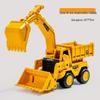 Multifunctional Children's Excavator 3-in-1: Bulldozer, Digger, and Dump Truck Toy for Boys