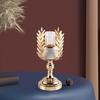 Candle Holder Gold Ornament for Dinner Wedding Desktop Anniversary Decoration