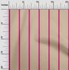 oneOone Cotton Flex Baby Pink Fabric Pin Stripe Dress Material Fabric Print Fabric By The Yard 40 Inch