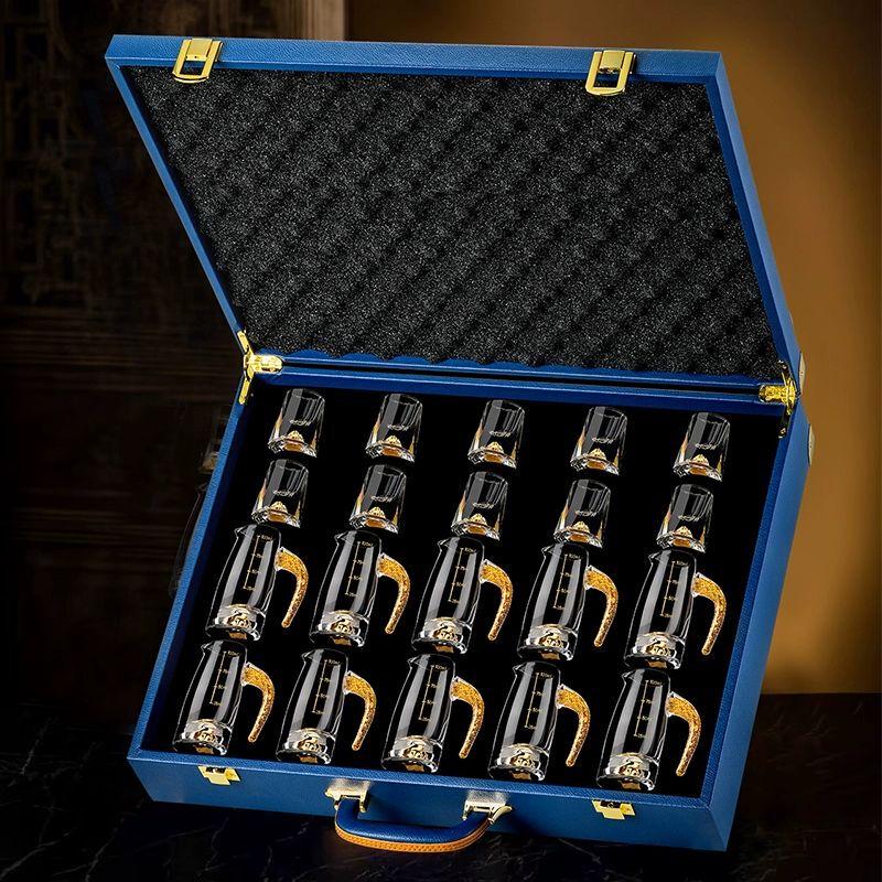 Премиальный набор: Хрустальный декантер и бокалы для байцзю