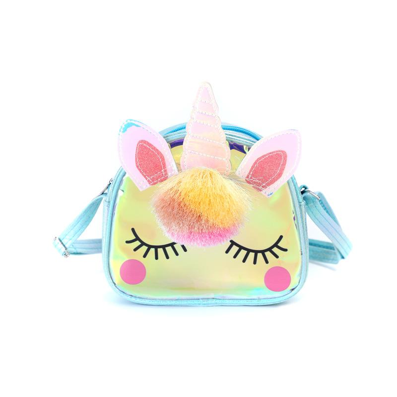 Kids' Cartoon Unicorn bag:Cute Crossbody/single-shoulder Design,ideal for School Storage! Adorable, Practical—perfect Companion