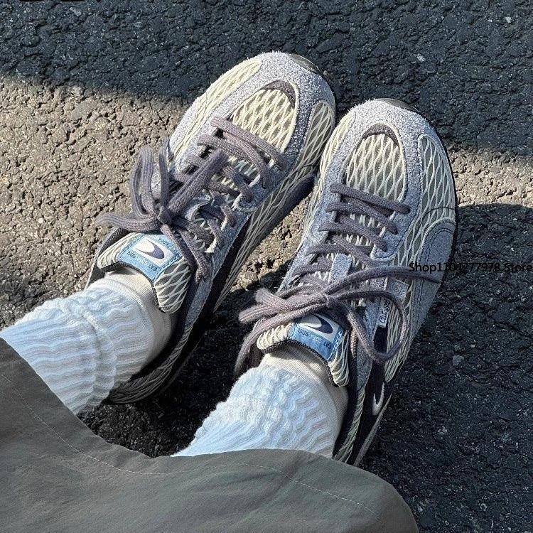 

Мода 2025 Новые Популярные Повседневные Кроссовки Женские На шнуровке Легкие Удобные Дышащие Кроссовки для ходьбы Женские Tenis Feminino Zapatos 36 синий