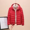 Women's Stand Collar Long Sleeve Puffer Jacket Regular Fit Commuter Style Lightweight Down Jacket