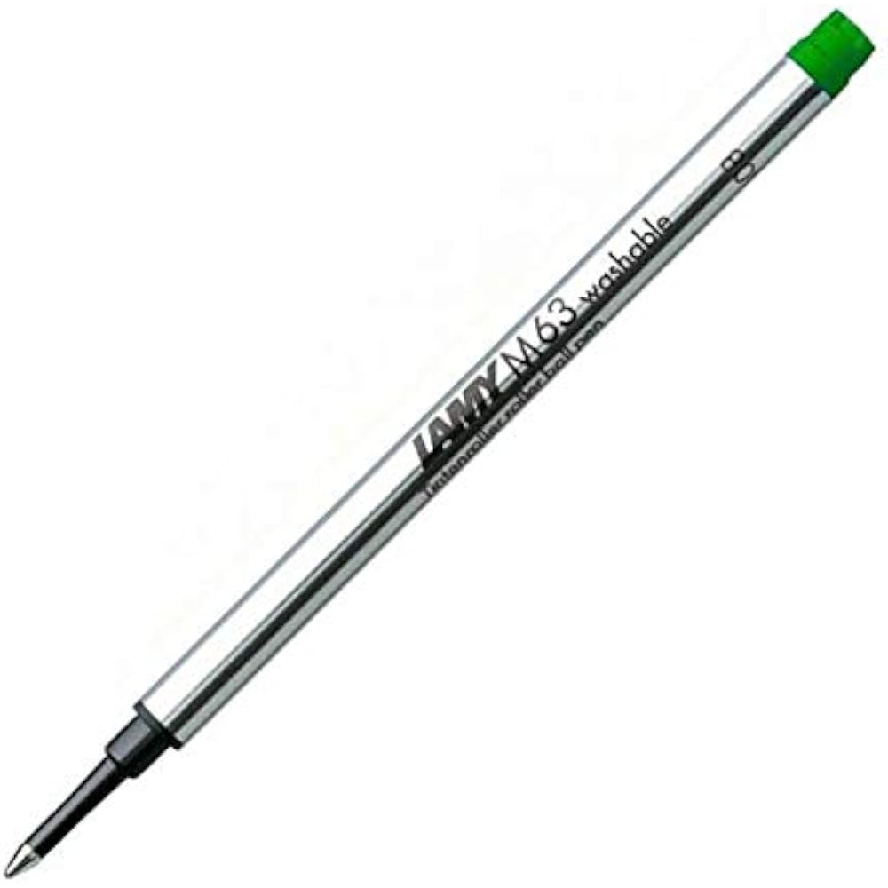 M63 green ink roller ball refill