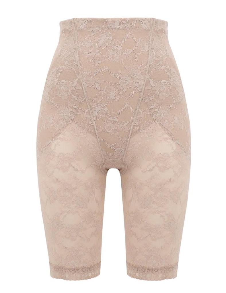 Pelvic girdle Postpartum girdle for bulging high 903205r beige [Two Hatch] (Mid-length/Long-length) tummy, shapewear, thighs, slimming, girdle, waist,