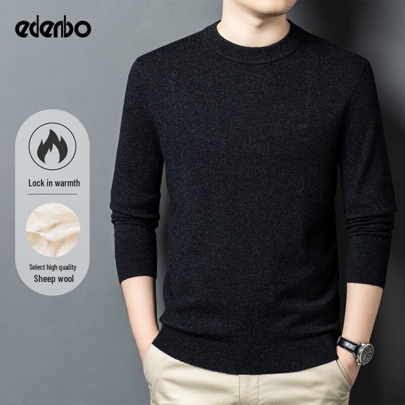 

Edenbo Men s Merino Wool Crew Neck Pullover 3XL