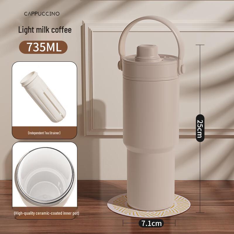 

Naijiang Ceramic-Coated Insulated Tumbler with Straw