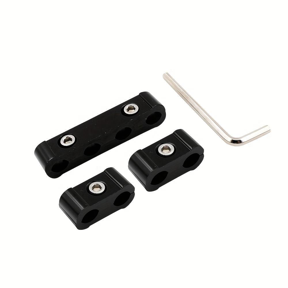 

3Pcs/set Separators for Spark Plug Wires, Including a Holder Clamp with a Hex Wrench, Designed for 8Mm, 9Mm, And 10Mm Wires чёрный