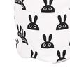 Wäschekorb Niedlicher Hase Baumwolle 40x40x50cm Schmutzwäschekorb Aufbewahrungskorb Wasserdichte Auskleidung