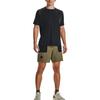 Under Armour Solid Color Breathable Training Short Sleeve T-Shirt Men Tops Black 1370405-001