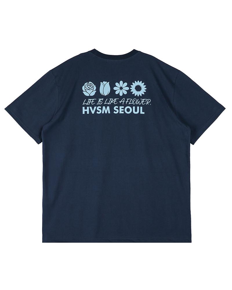 HAVISM Name Card S/S Tee(Blue Navy)