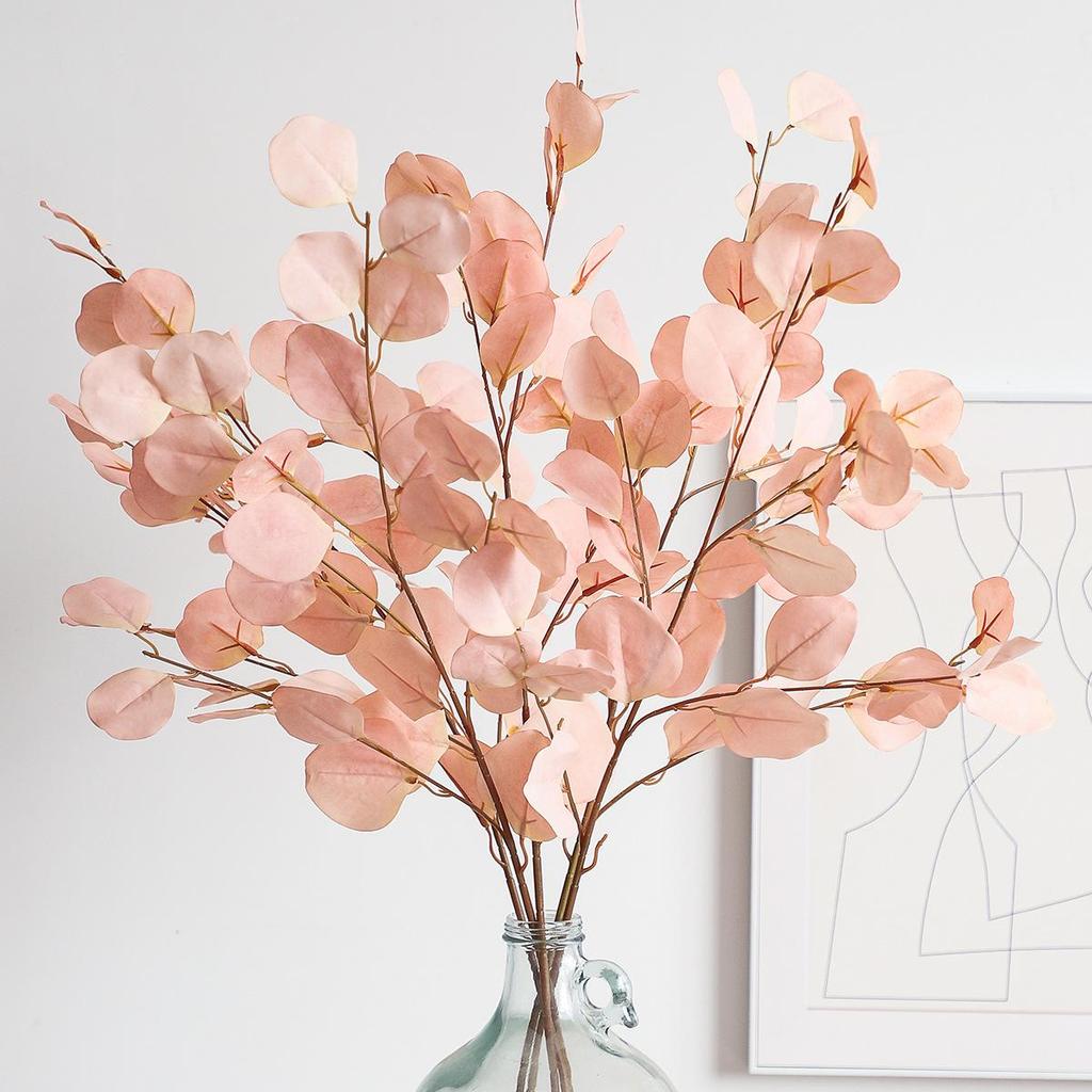 Artificial Eucalyptus Leaf Arrangement - Green Plant Decor