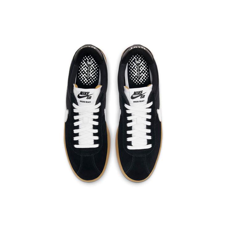 New Nike Sb Bruin React Black White Gum CJ1661-002