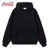 Coca-Cola Men's Gradient Plaid Stripe Heavyweight Hooded Sweatshirt