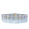 Hui Zhi Yi 2023 Sterling Silver Diamond Pagoda Bracelet - Fashionable & Timeless Design