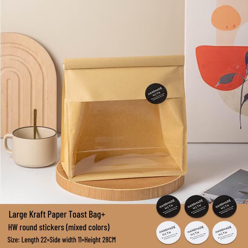 Self-Sealing Toast & Croissant Bread Packaging Bags