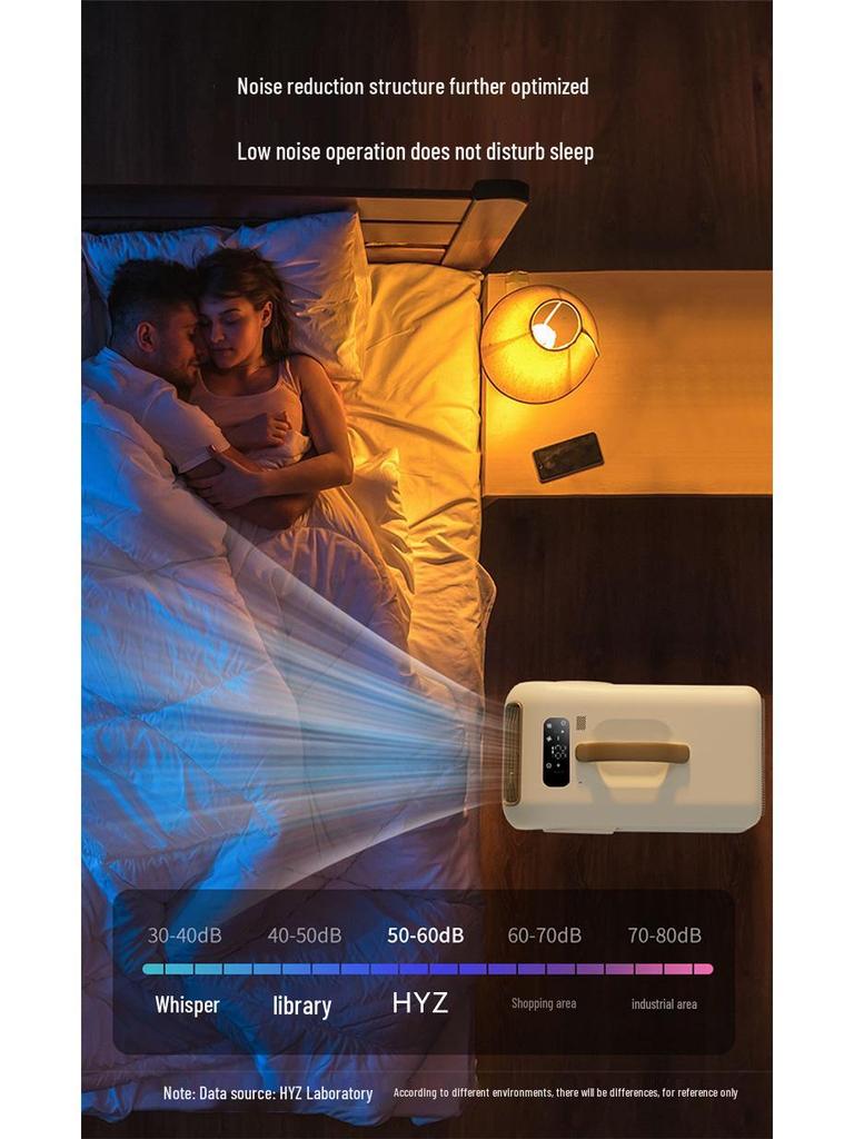 Korean Dual-Mode Portable Air Conditioner: Outdoor Camping 12V/24V Cooling & Heating