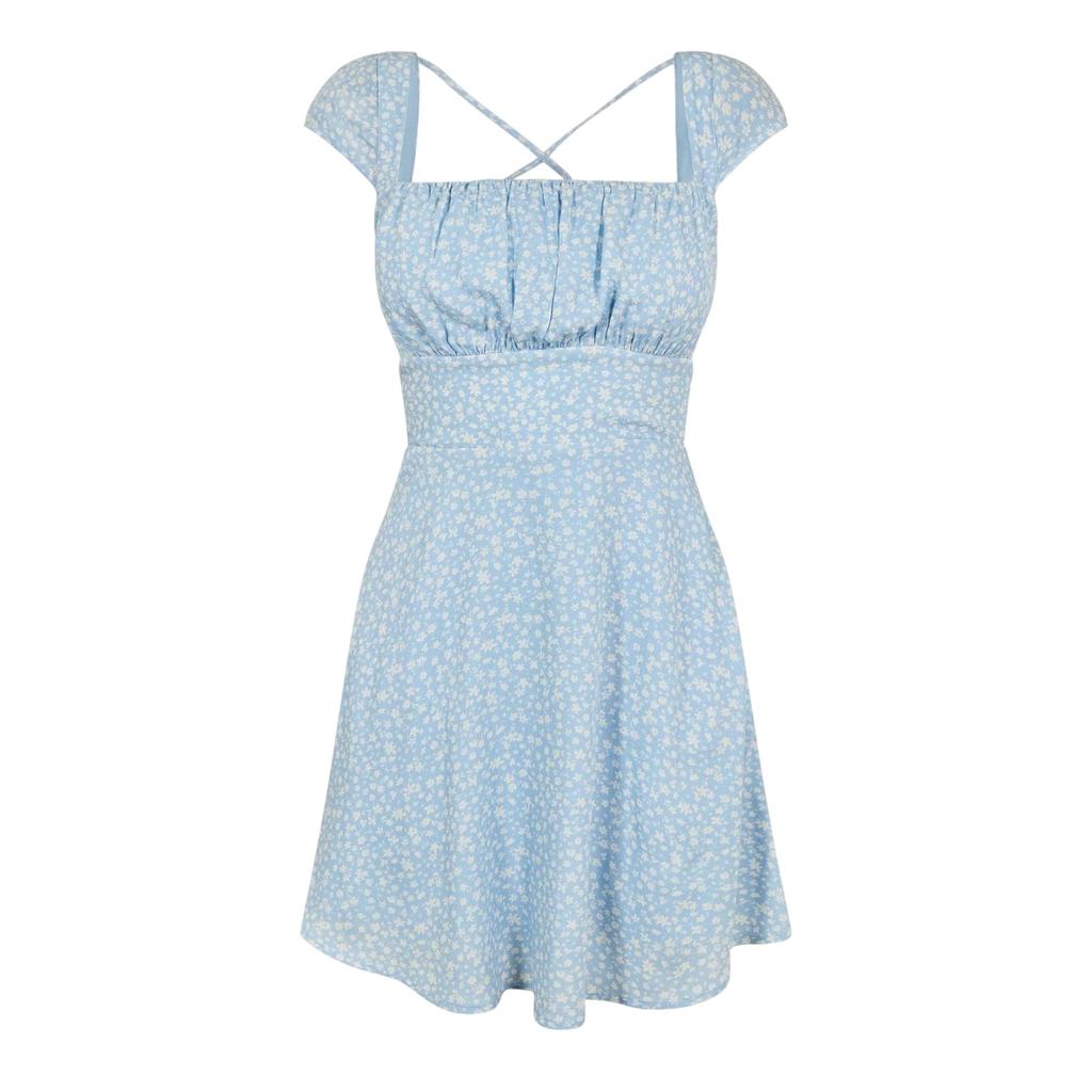 Jack Wills Womens/Ladies Gathered Mini Dress
